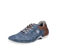 Rieker 07506, Zapatos con Cordones Hombre, Azul, 45 EU