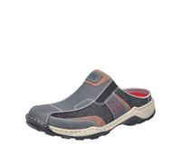 Rieker 08050, Zuecos Hombre, Gris, 41 EU