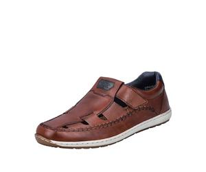 Rieker 08838, Mocasines Hombre, marrón, 45 EU
