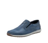 Rieker 08858, Mocasín Hombre, Azul, 44 EU