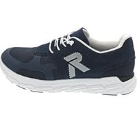 Rieker 09100, Zapatillas Bajas Hombre, Blue, 47 EU
