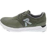 Rieker 09100, Zapatillas Bajas Hombre, Green, 46 EU Ancho