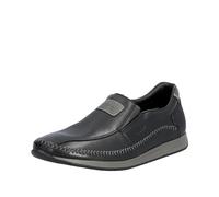 Rieker 11962, Mocasín Hombre, Negro, 42 EU
