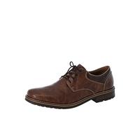 Rieker 13200, Oxford Plano Hombre, Marrón 24, 44 EU