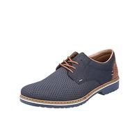 Rieker 16504, Oxford Hombre, Azul, 42 EU