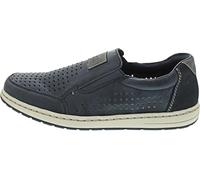 Rieker 18267, Mocasín Hombre, Azul, 41 EU