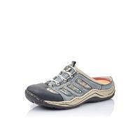 Rieker L0555, Zuecos Mujer, Blue, 40 EU