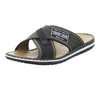 Rieker - 21064-01, Mules Hombre, Negro (Schwarz/Anthrazit 01), 43 EU