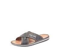 Rieker 21064-01, Mules Hombre, Schwarz (Schwarz/Anthrazit 01), 40 EU