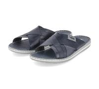 Rieker 21082, Sabot Hombre, Azul, 45 EU