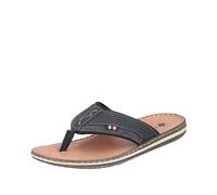 Rieker 21084, Chanclas Hombre, Schwarz (Schwarz/Anthrazit/Schwarz / 00), 44 EU