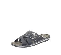 Rieker - 21099-01, Mules Hombre, Negro (Schwarz/Anthrazit 01), 42 EU