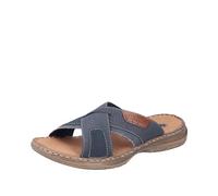 Rieker 21491, Pantuflas Hombre, Azul, 40 EU
