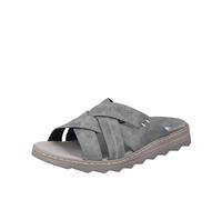 Rieker 21690, Pantuflas Hombre, Gris, 45 EU