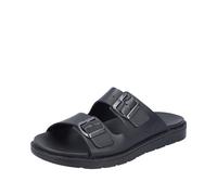 Rieker 24290, Pantuflas Hombre, Negro, 40 EU
