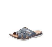 Rieker - 25199, Mules Hombre, Azul (Denim/Jeans), 43 EU
