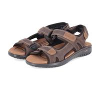 Rieker 26450-26 Sandalias clásicas para hombre de piel y textil en marrón, talla 40, marrón, 47 EU