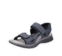 Rieker - 26761-14, Sandalias Punta Cerrada Hombre, Azul (Navy/Schwarz/Schwarz 14), 40 EU