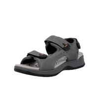 Rieker 26951, Sandalias de Trekking Hombre, Gris, 43 EU