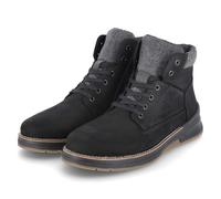 Rieker 32334, Botas con Cordones Hombre, Negro, 47 EU Ancho