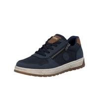 Rieker 37029, Zapatillas Hombre, Azul, 43 EU