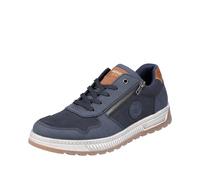 Rieker 37029, Zapatillas Hombre, Azul, 46 EU
