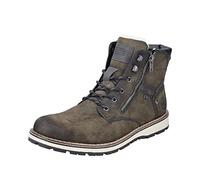Rieker 38425-54, Botas con Cordones Hombre, Verde, 42 EU