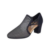 Rieker 41052 - Zapatos de tacón para Mujer, Color Negro, Talla 43 EU