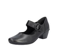 Rieker 41756 Zapatos de tacón para Mujer, Negro, 37 EU