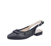 Rieker 43150, con Correa Mujer, Negro, 42 EU