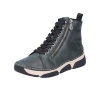 Rieker Botas con cordones 45920 para mujer Verde 7.5 UK