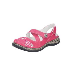 Rieker 46377, Mocasines Mujer, Rosa, 37 EU