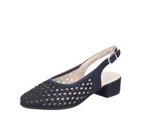 Rieker 47074 - Zapatos de tacón para Mujer, Color Azul, Talla 40 EU