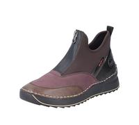 Rieker 51550, Botas Cortas Mujer, Marrón Combinado, 37 EU