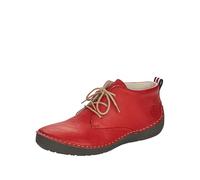 Rieker 52522, Botas Cortas al Tobillo Mujer, Rojo, 41 EU