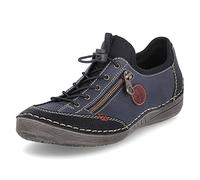 Rieker Spring/Summer, Mocasines Mujer, Blue, 38 EU