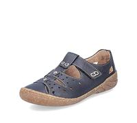 Rieker - 54555, Mocasín, Blau,