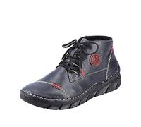 Rieker 55002, Botas Cortas al Tobillo Mujer, Azul, 38 EU