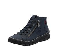 Rieker 55048, Botas Cortas Mujer, Azul, 38 EU