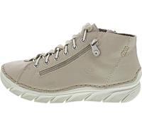 Rieker 55048 - Botas cortas para mujer, color beige, talla 40 EU, beige, 40 EU