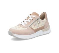 Rieker 58902, Zapatillas Bajas Mujer, Rosa, 41 EU