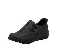 Rieker 59559, Mocasín Mujer, Negro, 41 EU