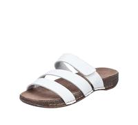 Rieker 61450, Pantuflas Mujer, Blanco, 41 EU