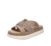 Rieker 61589, Pantuflas Mujer, Beige, 39 EU