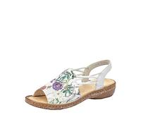 Rieker 628d1, Sandalia Mujer, Multicolor, 39 EU