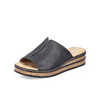 Rieker 629m9, Sandalia Mujer, Negro 00, 40 EU