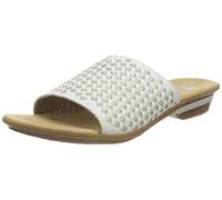 Rieker 63498, Sandalia Mujer, Color Blanco, 41 EU