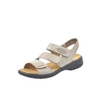 Rieker 64573, Sandalia Mujer, Beige, 38 EU