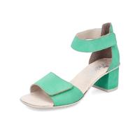 Rieker 64753, Sandalia Mujer, Green, 40 EU
