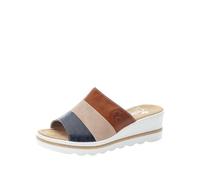 Rieker 67492, Sandalia Mujer, Color Azul, 41 EU
